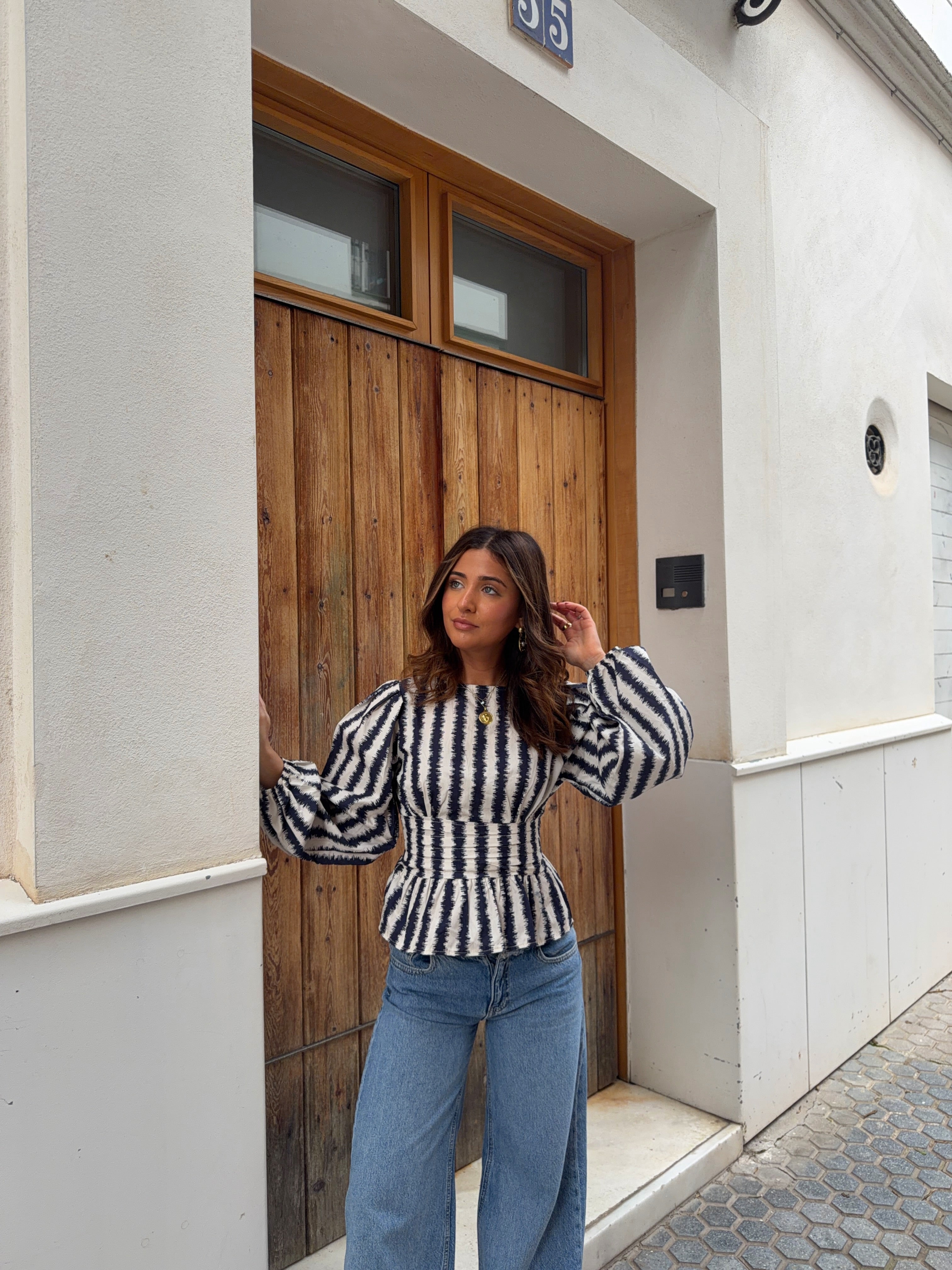 Blusa Carol estampada