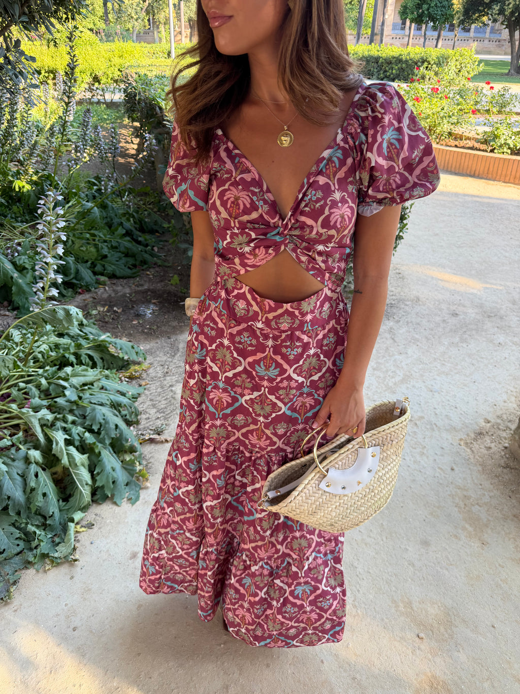 Vestido estampado