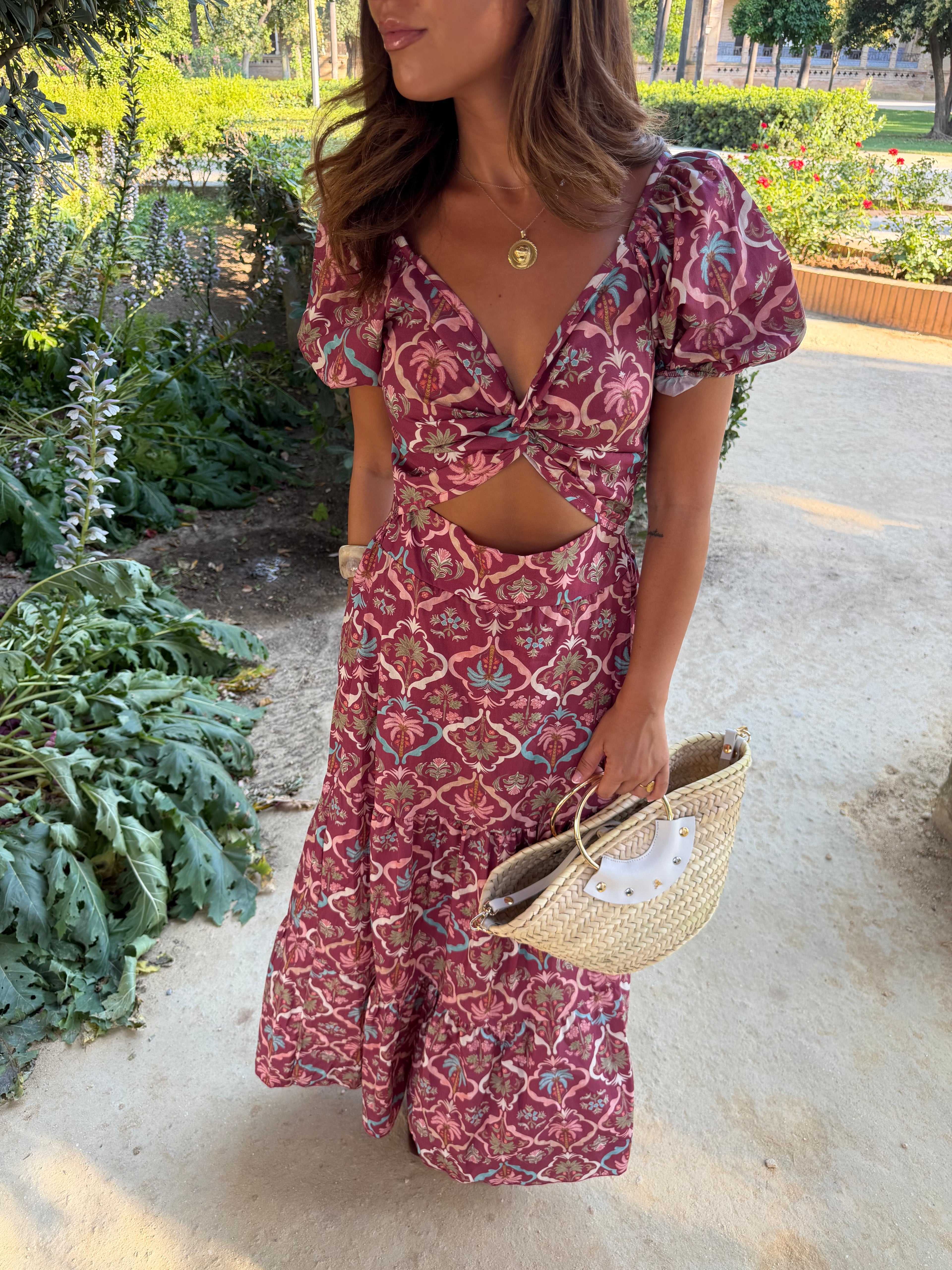 Vestido estampado