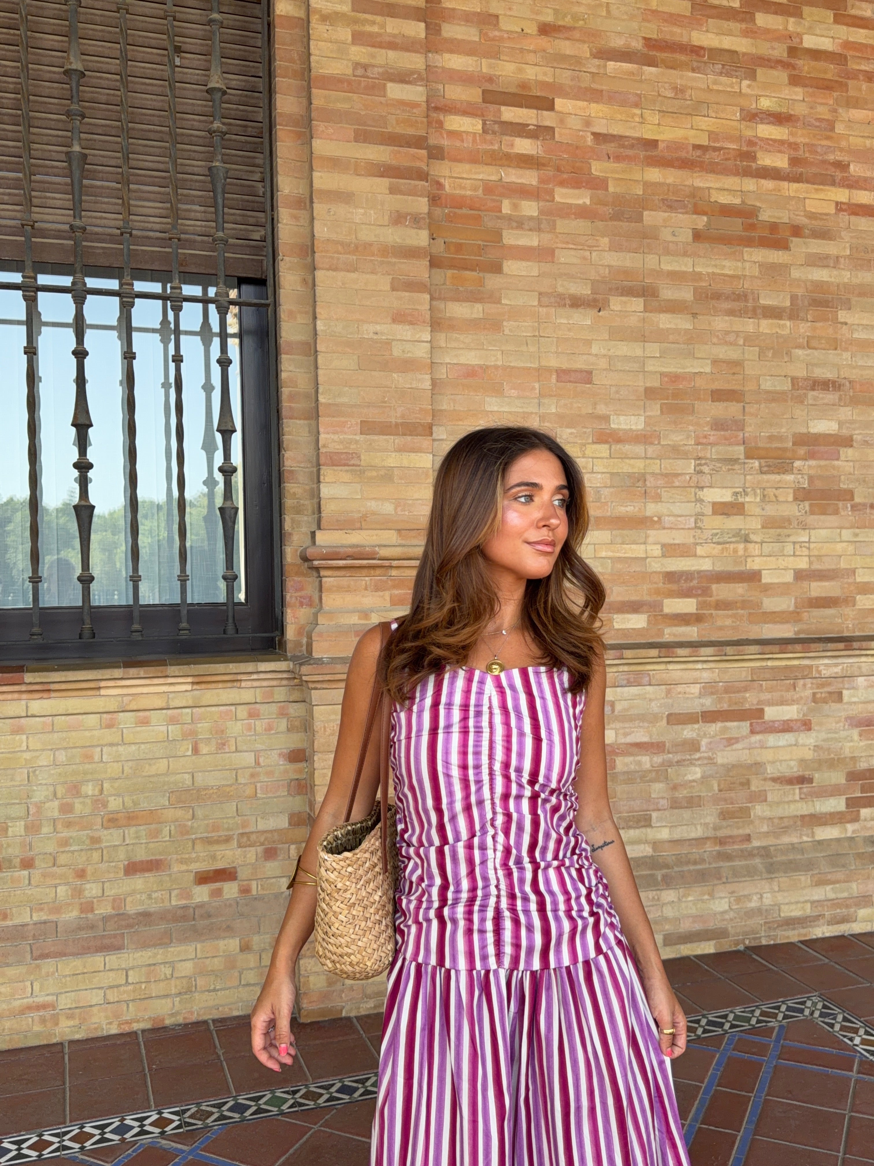 Vestido rayas