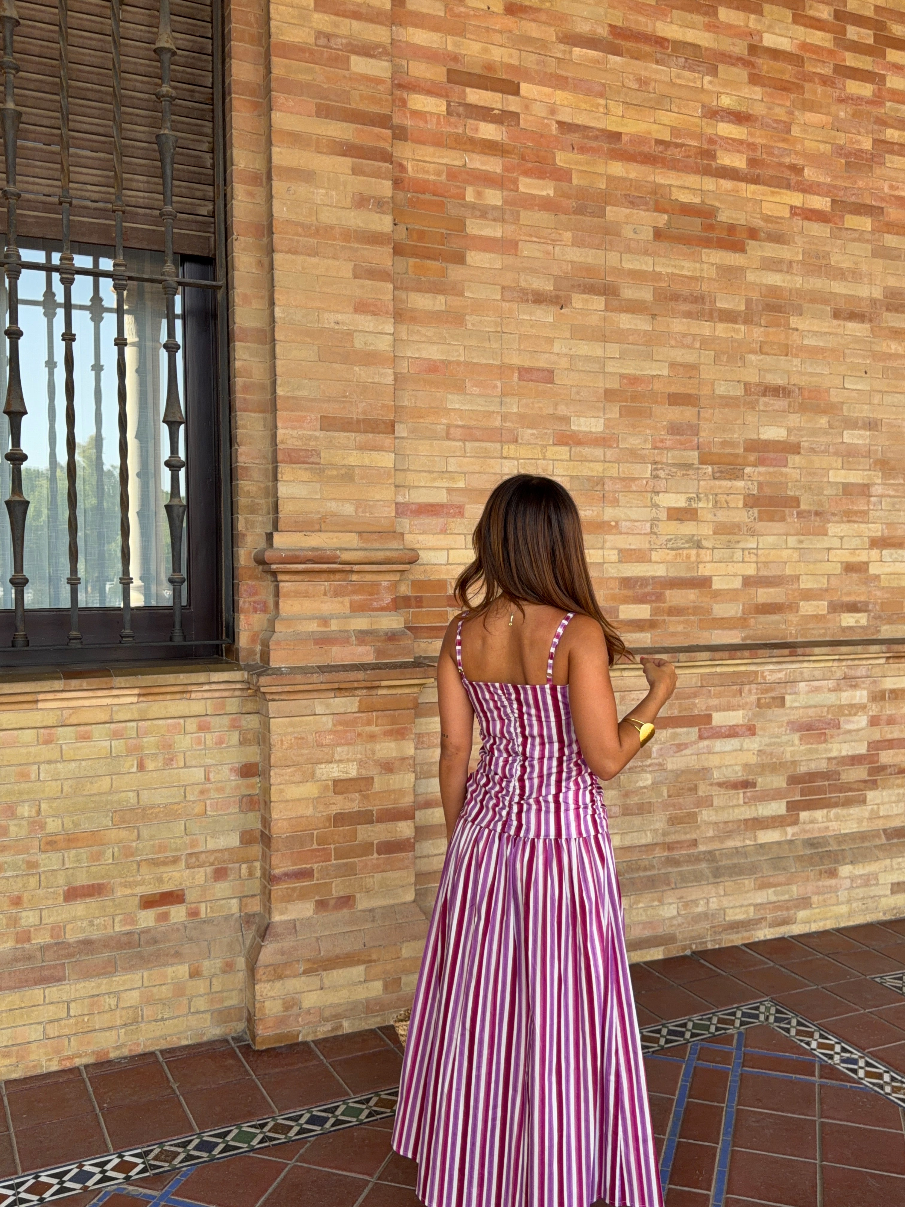 Vestido rayas