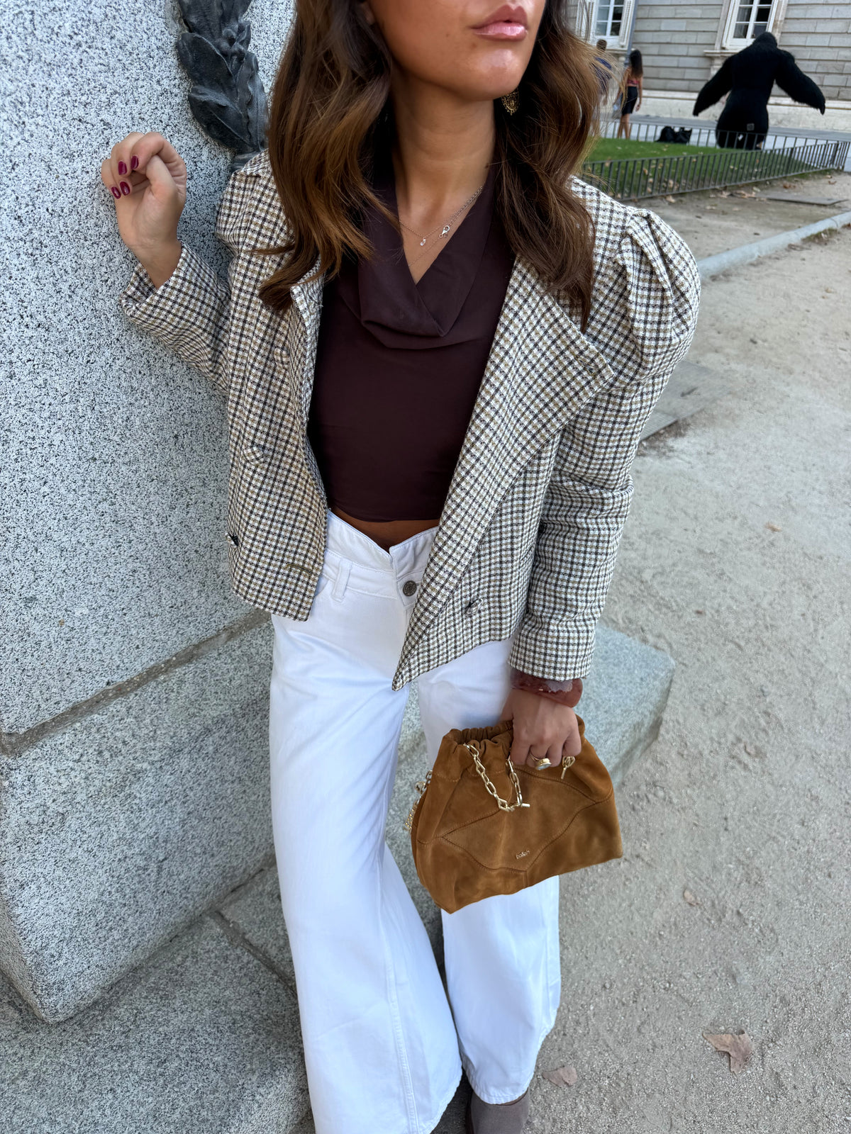 Chaqueta vichy