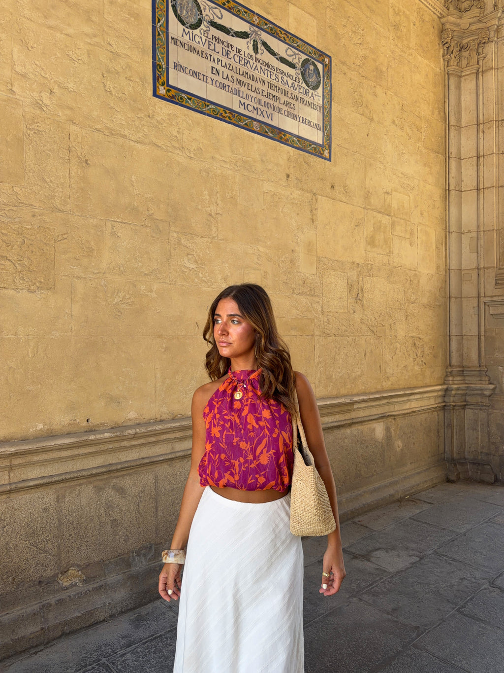 Blusa estampada